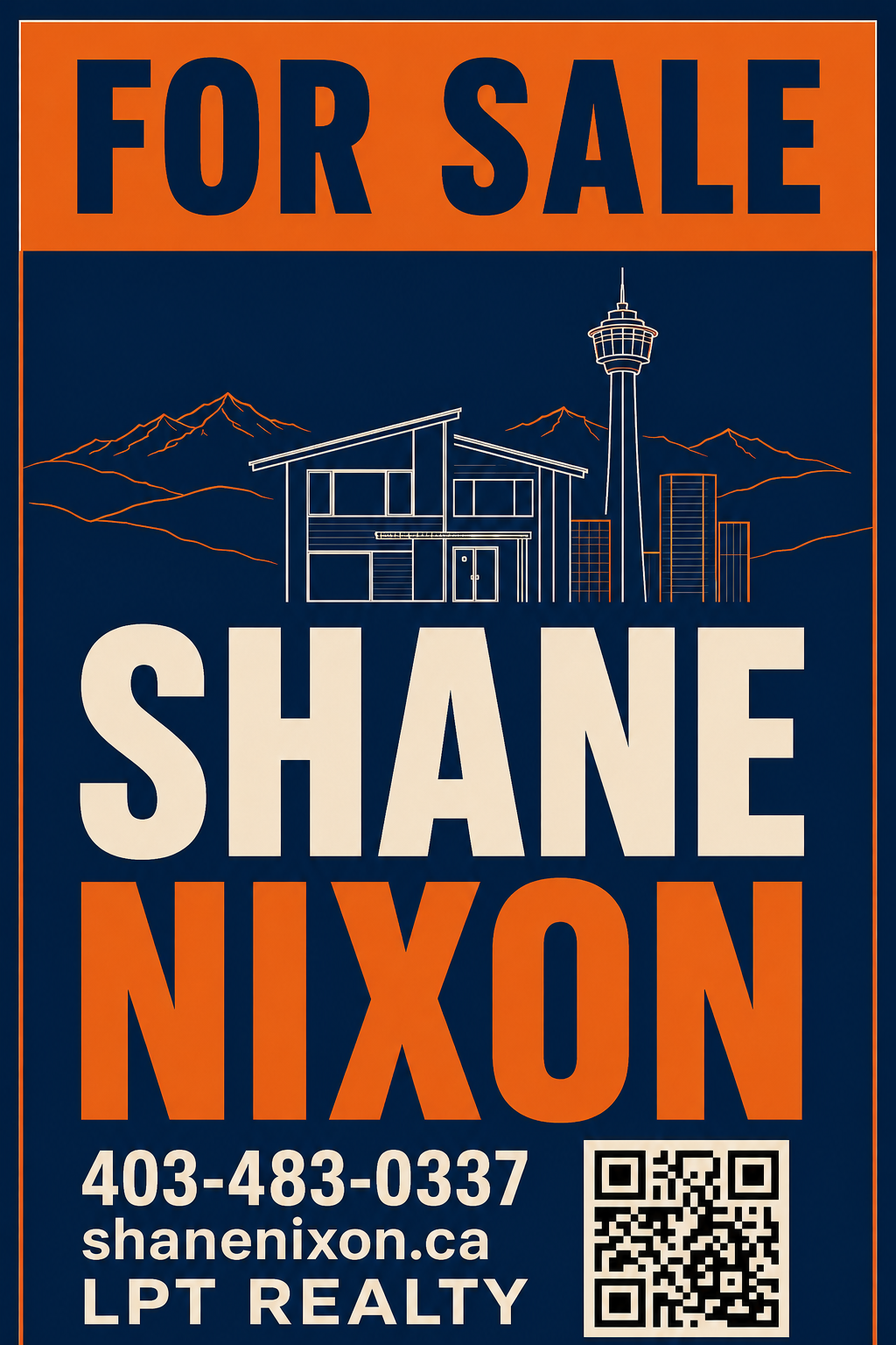 Shane Nixon LPT Realty for sale sign design