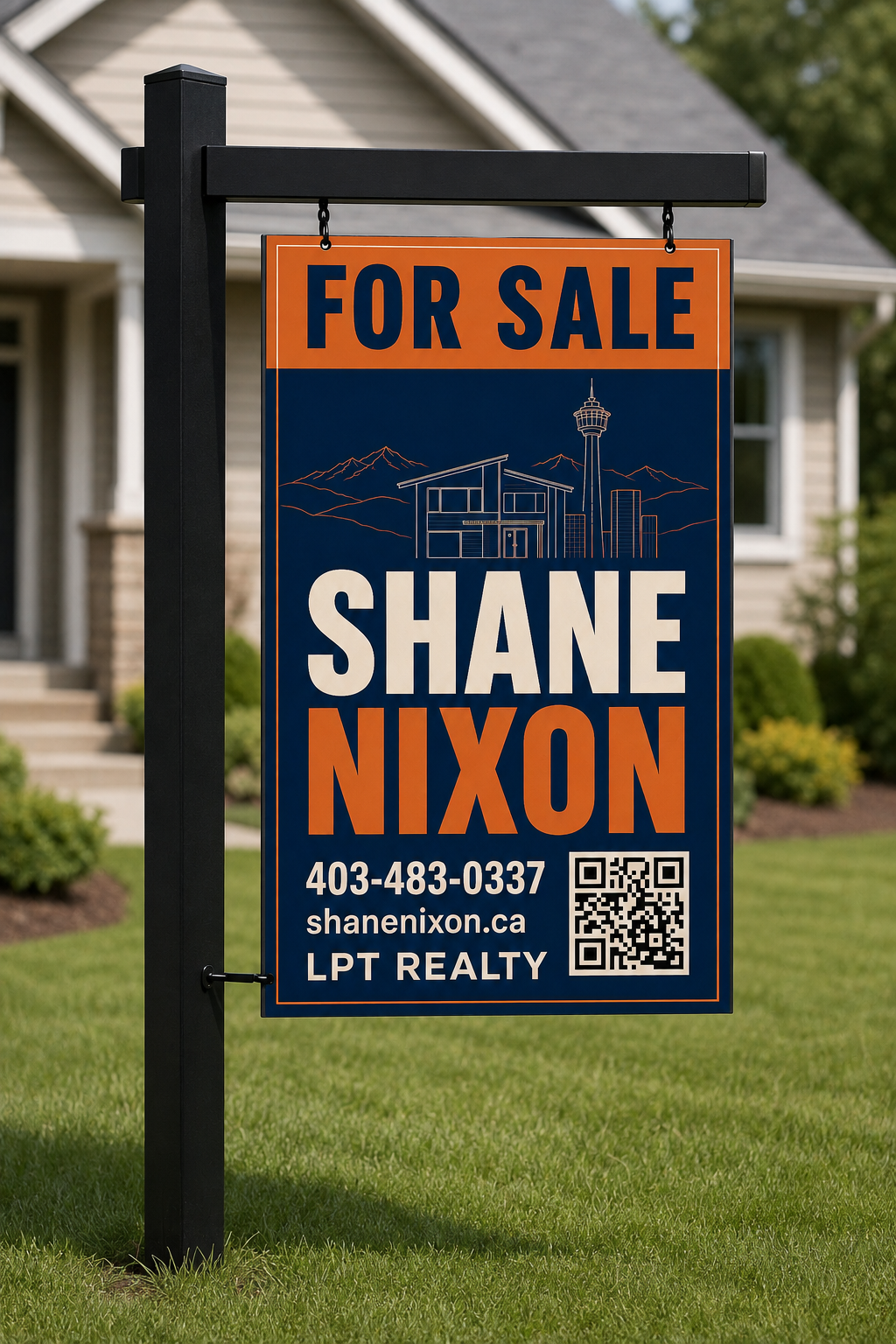 Shane Nixon LPT Realty for sale sign in front of a home